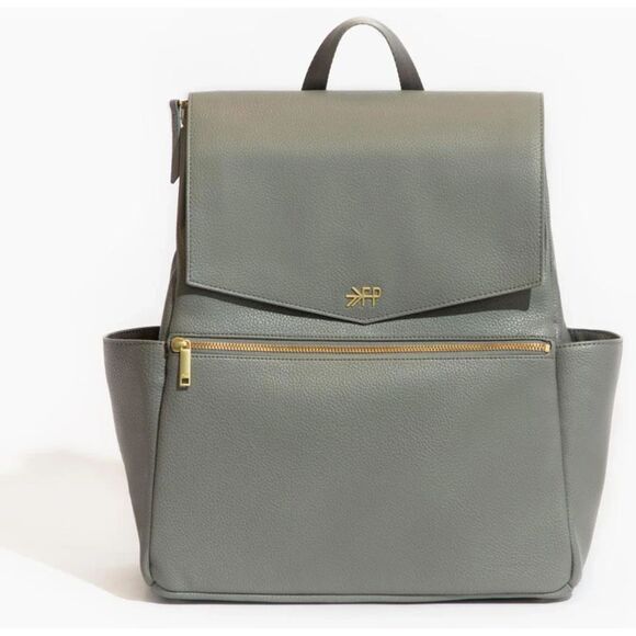 Freshly Picked Handbags - Freshly Picked Classic Diaper Bag II Stone 3-1 NWT HTF